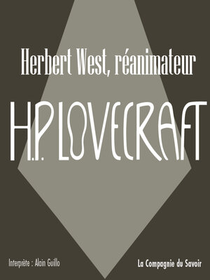cover image of Herbert West, réanimateur